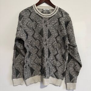 Vintage Avanzala for Harry Rosen Unisex Patterned Sweater